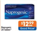Naprogesic - 24 Tablets offers at $12.99 in Good Price Pharmacy