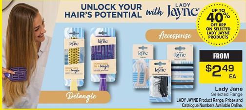 Lady Jayne - Selected Range offers at $2.49 in Pharmacy Direct