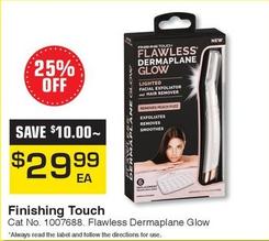 Finishing Touch Flawless Dermaplane Glow offers at $29.99 in Pharmacy Direct