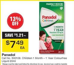 Panadol - Paracetamol + Ibuprofen 12 Tablets offers at $7.49 in Pharmacy Direct