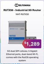 Teltonika - Rutx50 Industrial 5g Router offers at $1289 in Leader Computers