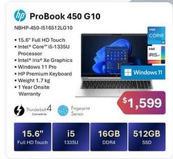 Hp - Probook 450 G10 offers at $1599 in Leader Computers