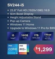 Leader - Visionary All In One Pc Sv244-i5 offers at $1299 in Leader Computers