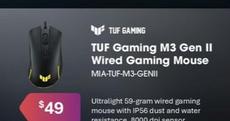 Tuf Gaming - M3 Gen Ii Wired Gaming Mouse offers at $49 in Leader Computers