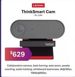 Lenovo - Thinksmart Cam offers at $629 in Leader Computers