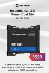 Teltonika - Industrial 4g (lte) Router Dual Sim offers at $529 in Leader Computers