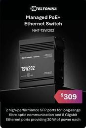 Teltonika - Managed Poe+ Ethernet Switch offers at $309 in Leader Computers