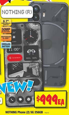 Nothing - Phone (2) 5g 256gb offers at $999 in JB Hi Fi