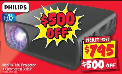Philips - Neopix 720 Projector offers at $795 in JB Hi Fi