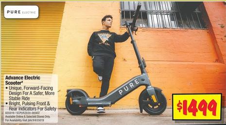Pure - Advance Electric Scooter offers at $1499 in JB Hi Fi