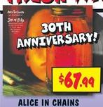 Alice In Chains offers at $67.99 in JB Hi Fi