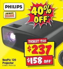 Philips - Neopix 120 Projector offers at $237 in JB Hi Fi