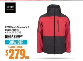 Xtm - Men’s Telemark II Snow Jacket offers at $279 in Anaconda