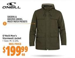 O’Neill -  Men’s Stormwall Jacket offers at $199.99 in Anaconda