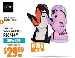 Xtm - Kids Totally Wild Mitts offers at $29.99 in Anaconda