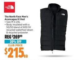 The North Face - Men’s Aconcagua III Vest offers at $215 in Anaconda