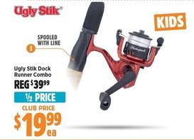 Ugly Stik - Dock Runner Combo offers at $19.99 in Anaconda