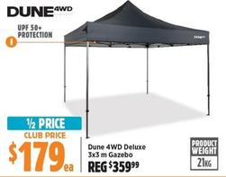 Dune 4WD - Deluxe 3x3m Gazebo offers at $179 in Anaconda