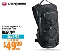 Caribee - Skycrane 2L Hydration Pack offers at $49.99 in Anaconda