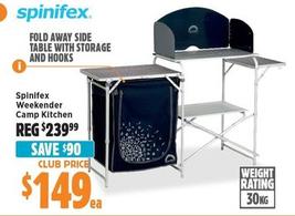 Spinifex - Weekender Camp Kitchen offers at $149 in Anaconda