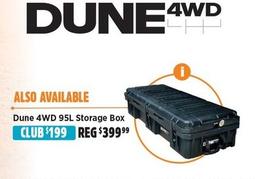 Dune 4WD - 95L Storage Box offers at $199 in Anaconda