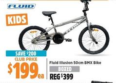 Fluid - Illusion 50cm BMX Bike offers at $199 in Anaconda