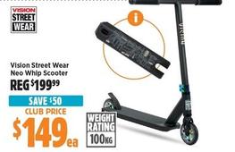 Vision Street Wear - Neo Whip Scooter offers at $149 in Anaconda