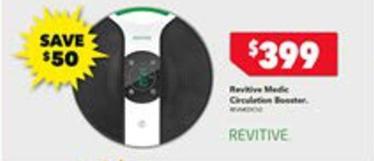 Revitive - Medic Circulation Booster offers at $399 in Harvey Norman