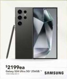 Samsung - Galaxy 524 Ultra 5g 256g offers at $2199 in Harvey Norman