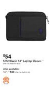 Stm - Blazer 14" Laptop Sleeve offers at $54 in Harvey Norman