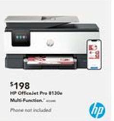 Hp - Officejet Pro 8130e Multi-function offers at $198 in Harvey Norman