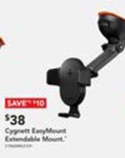 Cygnett - Easymount Extendable Phone Holder offers at $38 in Harvey Norman