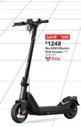Scooter offers at $1248 in Harvey Norman