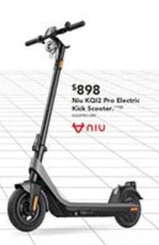 Niu - Kqi2 Pro Electric Kick Scooter offers at $898 in Harvey Norman
