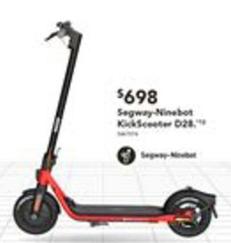 Segway Ninebot - Kickscooter D28 offers at $698 in Harvey Norman