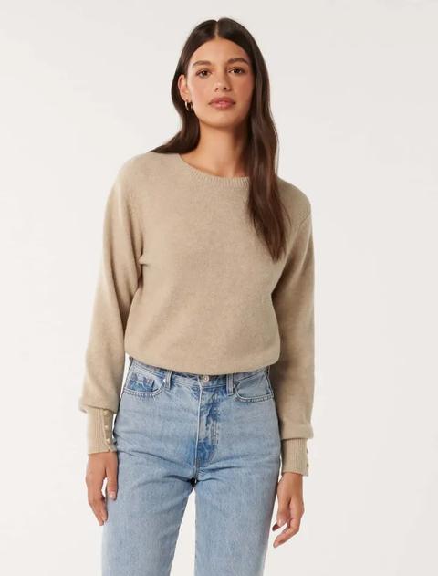 Camille Brushed Knit Jumper offers at $89.99 in Forever New