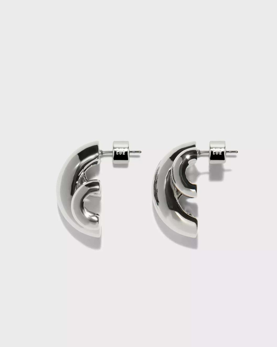 Wave Earring Silver offers at $80 in Cue