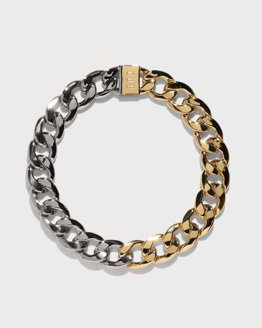 Mixed Metal Chunky Chain Necklace offers at $185 in Cue