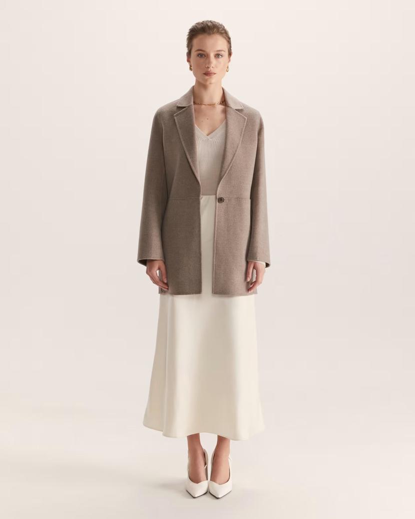 Kayla Longline Wool Jacket offers at $499 in SABA