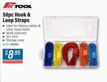 Pk Tool - 50pc Hook & Loop Straps offers at $8.95 in Burson Auto Parts