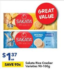 Crackers offers at $1.37 in Ritchies