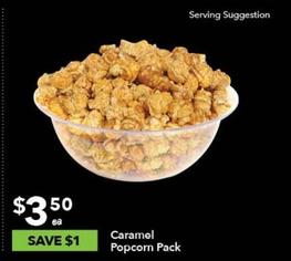 Caramel Popcorn Pack offers at $3.5 in Ritchies