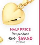Pendant offers at $59.5 in Goldmark