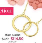 45cm Necklet offers at $114.5 in Goldmark