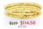 Ring offers at $114.5 in Goldmark