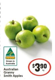 Australian Granny Smith Apple offers at $3.9 in IGA