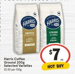 Harris - Coffee Ground 200g Selected Varieties offers at $7 in IGA