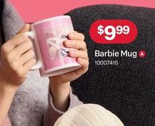 Barbie - Mug offers at $9.99 in Australia Post