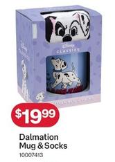 Disney - Dalmation Mug & Socks offers at $19.99 in Australia Post