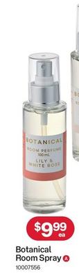 Botanical - Room Spray offers at $9.99 in Australia Post